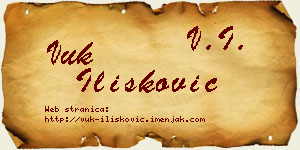 Vuk Ilišković vizit kartica